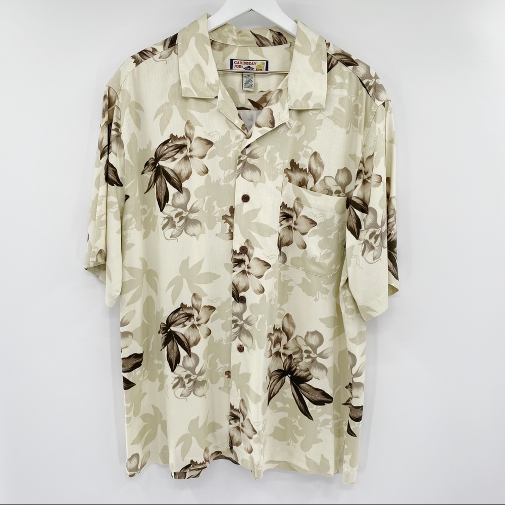 Caribbean Joe Casual Button Down Shirt